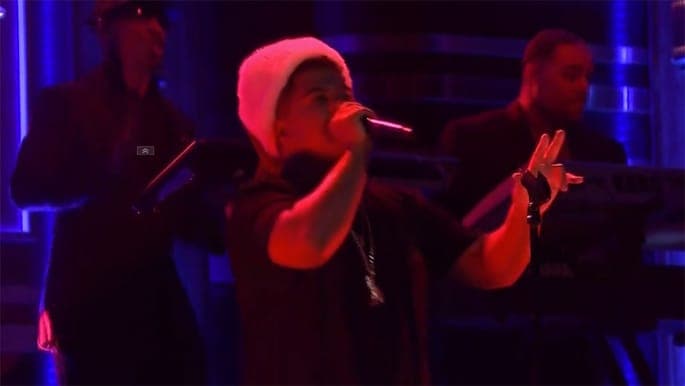 iLoveMakonnen perform 'Tuesday' with the Roots on The Tonight Show