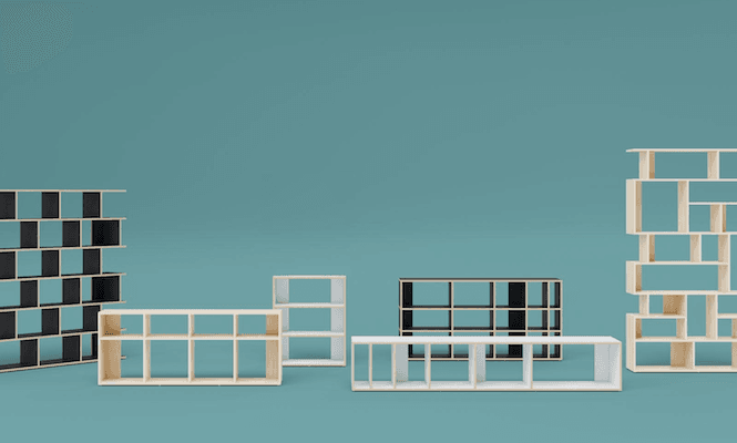 Design your own fully customisable record shelves to fit 12″s and 7″s