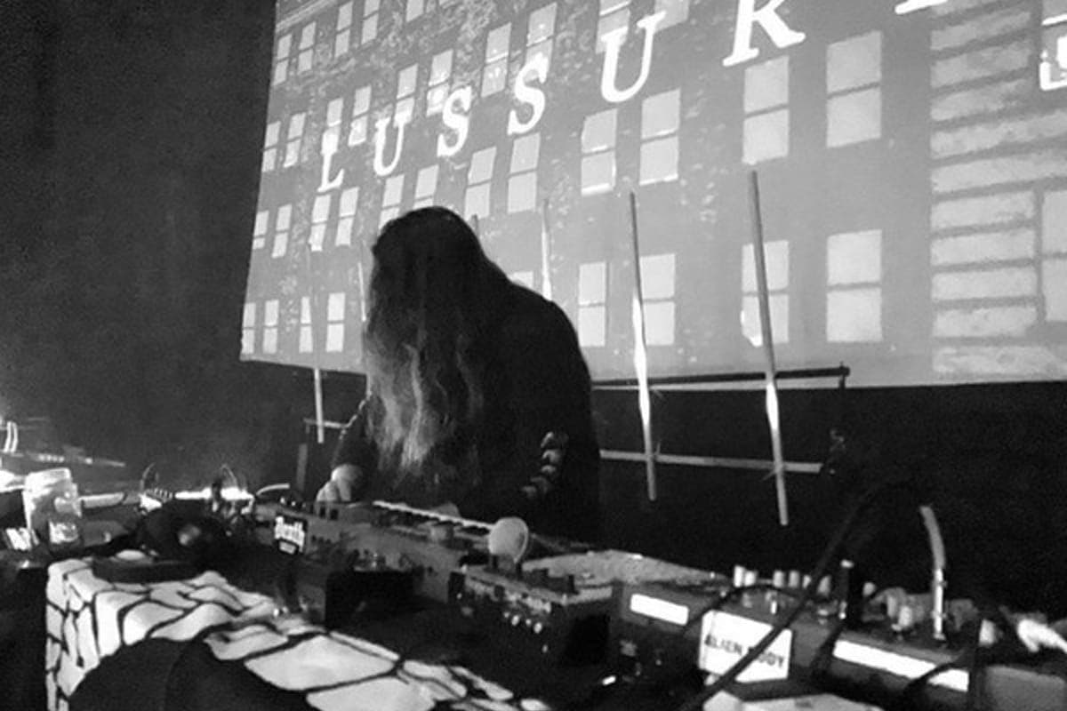 Lussuria plays a human femur on new album Three Knocks