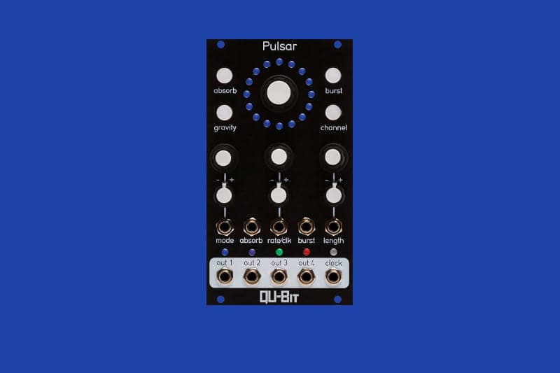 Qu-Bit's Pulsar module is a burst generator inspired by outer space