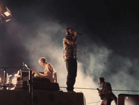 Frank Ocean’s Lovebox set was filmed by Spike Jonze