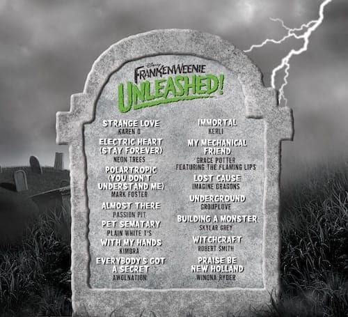 Soundtrack album for Tim Burton’s latest film to feature Karen O, Passion Pit