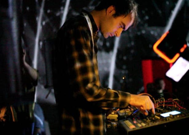 Listen to a live set of noisy techno from Container