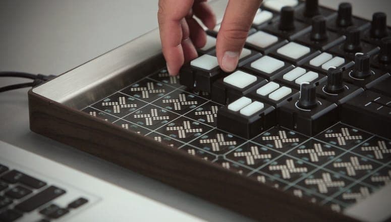 This modular MIDI controller lets you snap faders and buttons anywhere