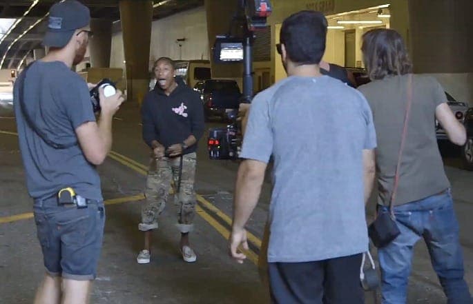 Watch a mini-documentary on the making of Pharrell’s 24-hour music video ‘Happy’