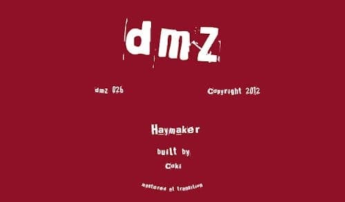 Coki – ‘Haymaker’ (DMZ 026)