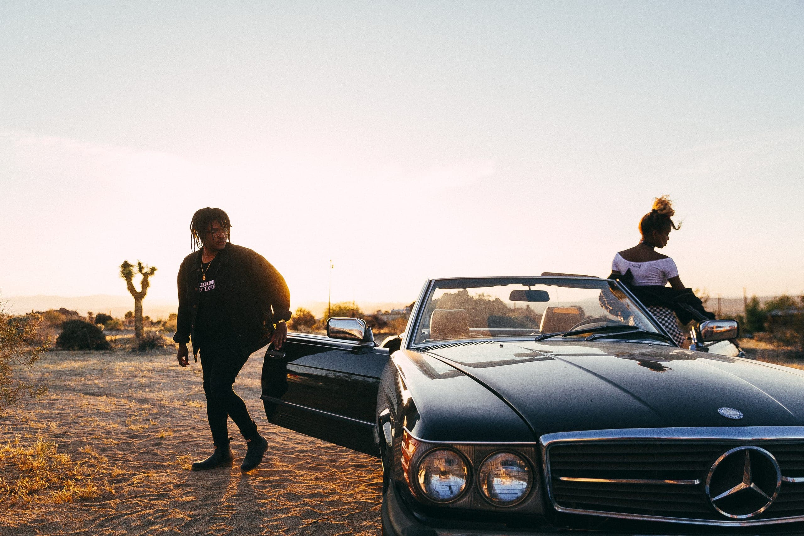 Father and Abra go modern-Western in the video for ‘Big Emblem Benz’