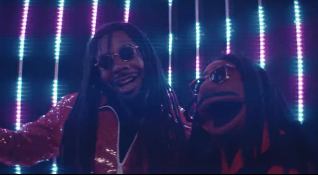 D.R.A.M hangs with a Muppet version of himself in his new video