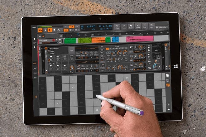 Bitwig Studio's latest update turns it into a full multi-touch DAW