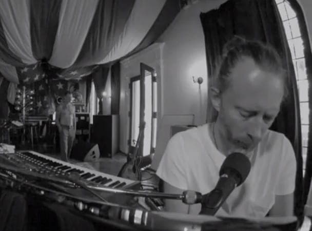 Watch Atoms For Peace perform Thom Yorke & UNKLE’s fan favourite ‘Rabbit In Your Headlights’