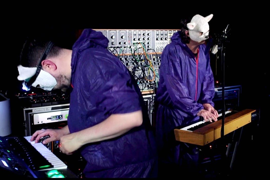 Watch Free School in the Moog Sound Lab at Supersonic Festival