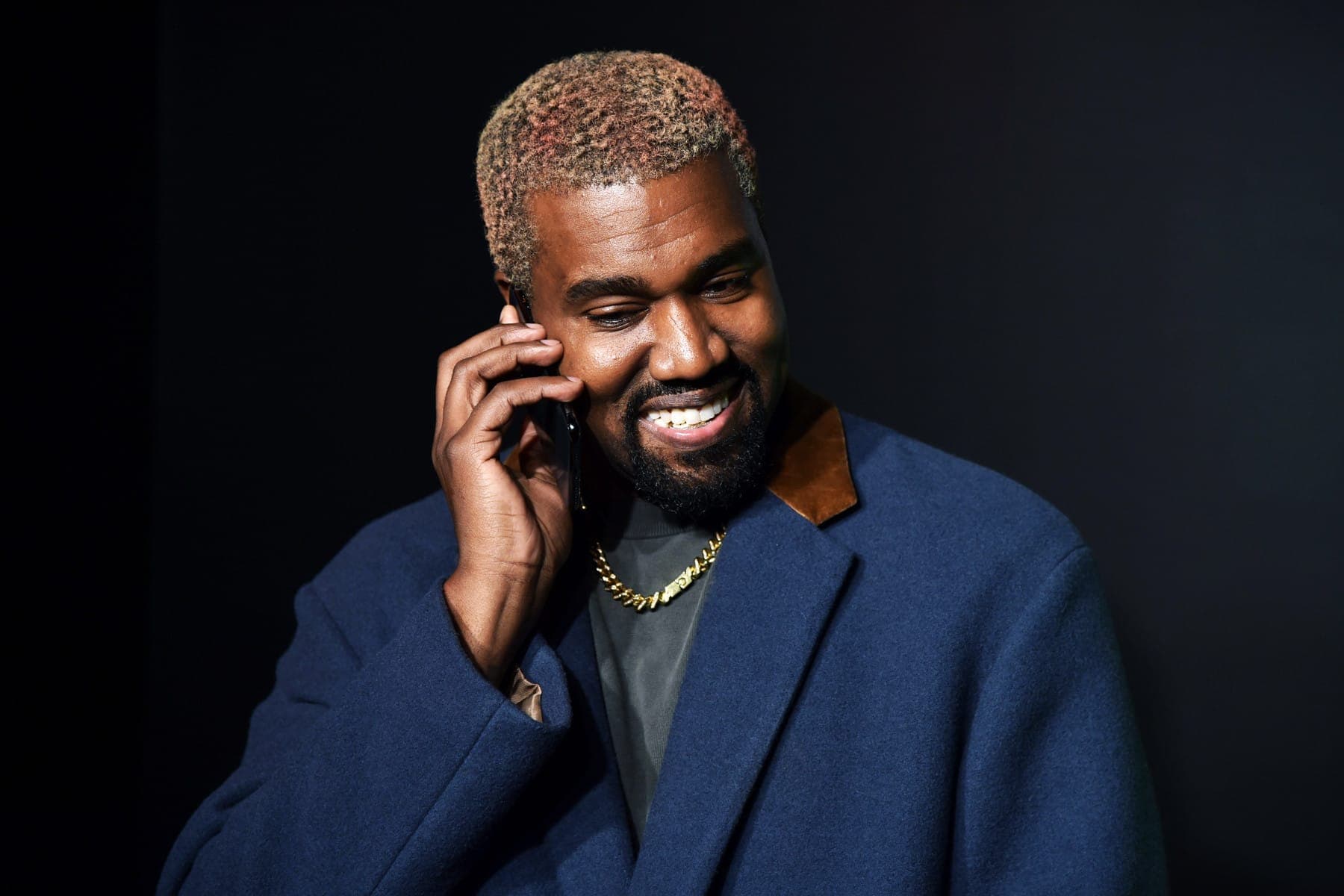 Portrait of Kanye West