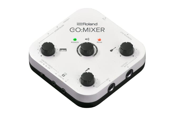 Roland’s compact new mixer lets you record a whole band into your phone
