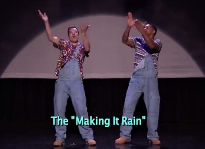 Watch Will Smith and Jimmy Fallon demonstrate the evolution of hip hop dancing