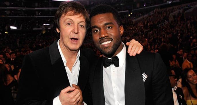 Kanye West is reportedly recording an album in secret with Paul McCartney