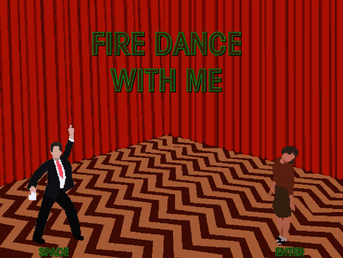Play Twin Peaks video game Fire Dance With Me