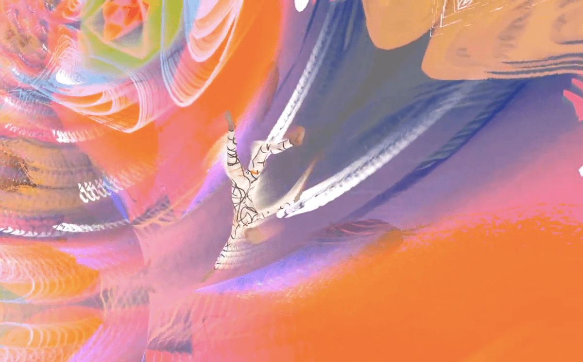 Screenshot from Foodman video