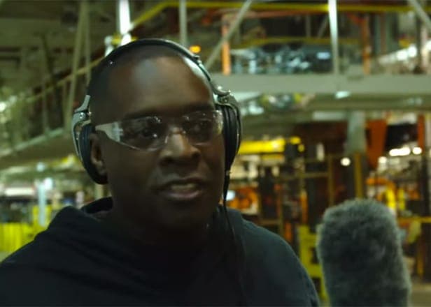 Watch Kevin Saunderson hunt for samples at the Ford assembly plant