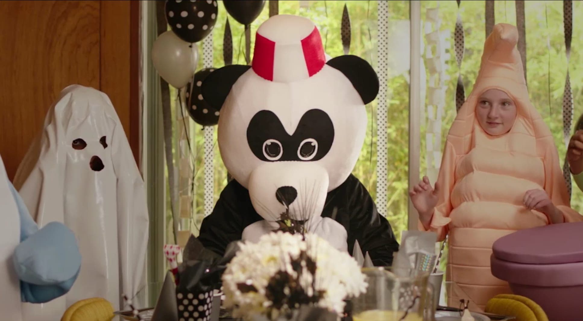 Watch an eerie clip from St. Vincent's horror film The Birthday Party