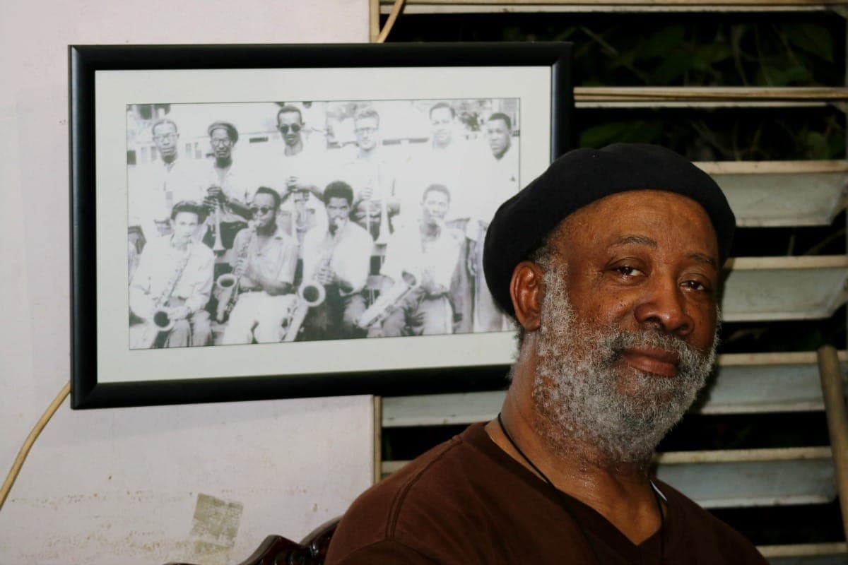 Revered drummer Carlton 'Santa' Davis on the "flying cymbals" at the heart of reggae's evolution