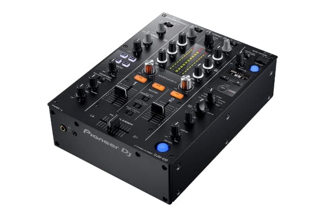 Pioneer DJ updates affordable two-channel mixer with digital DJ features