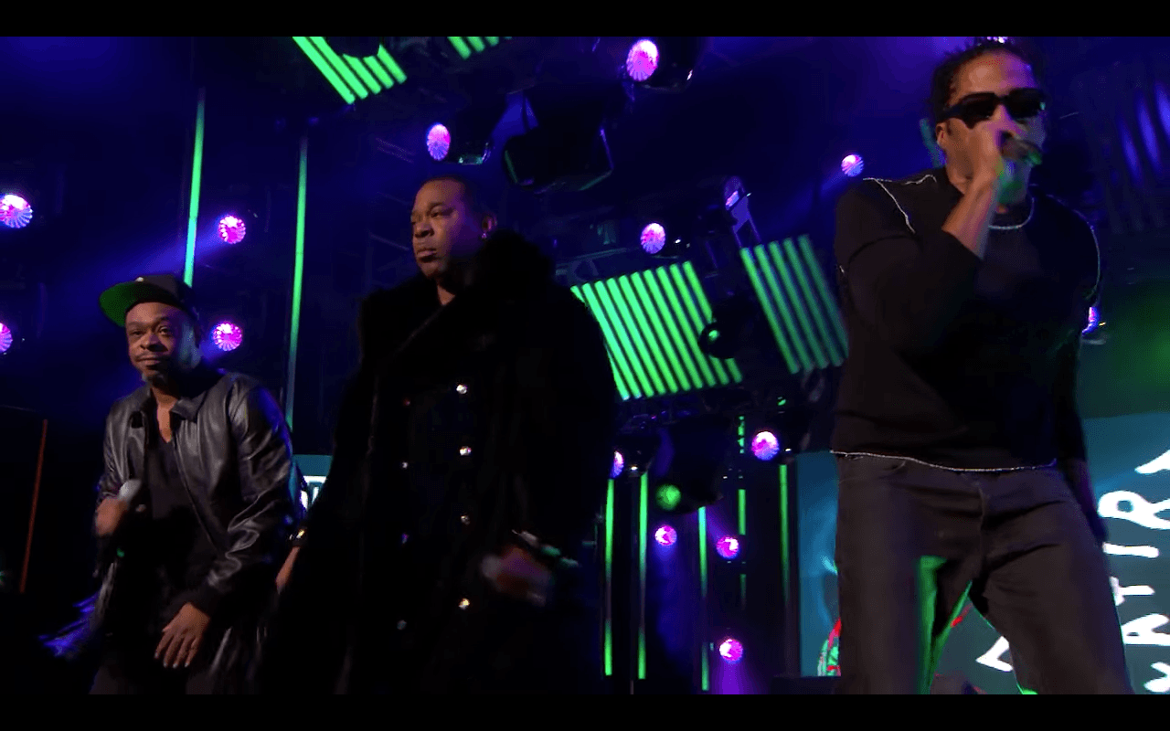 A Tribe Called Quest and Busta Rhymes perform ‘Dis Generation’ on Jimmy Kimmel Live!