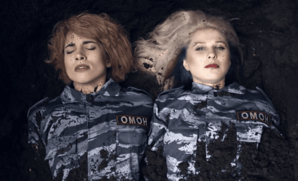 Pussy Riot release their first song in English – watch them get buried alive in the video for ‘I Can’t Breathe’