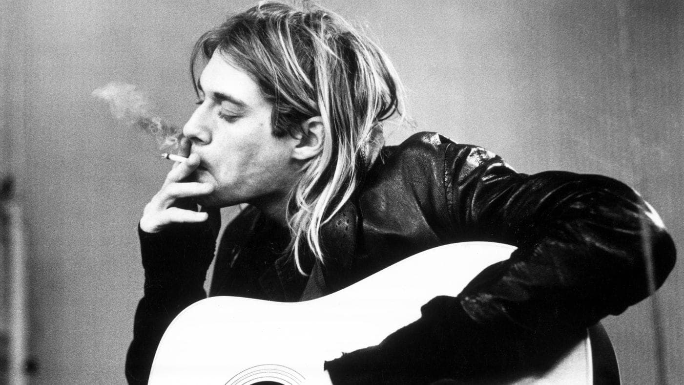 One of Kurt Cobain’s guitars is up for auction on eBay
