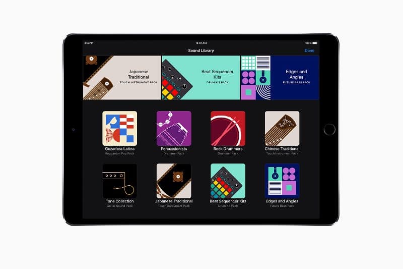 GarageBand Sound Library