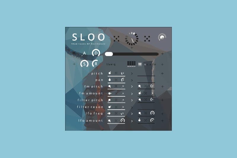 Tim Exile's SLOO synth makes sound with a giant swarm of oscillators