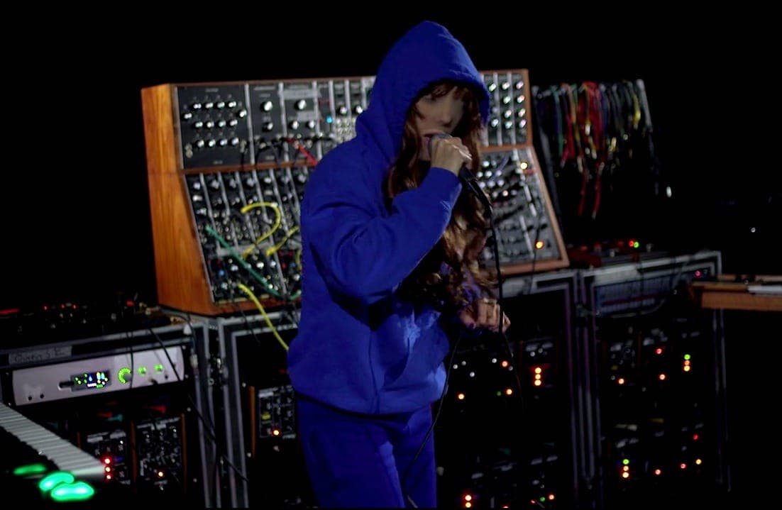 Watch Gazelle Twin in the Moog Sound Lab at Supersonic Festival