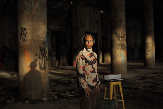 Watch King Britt perform his Fhloston Paradigm album live with visuals
