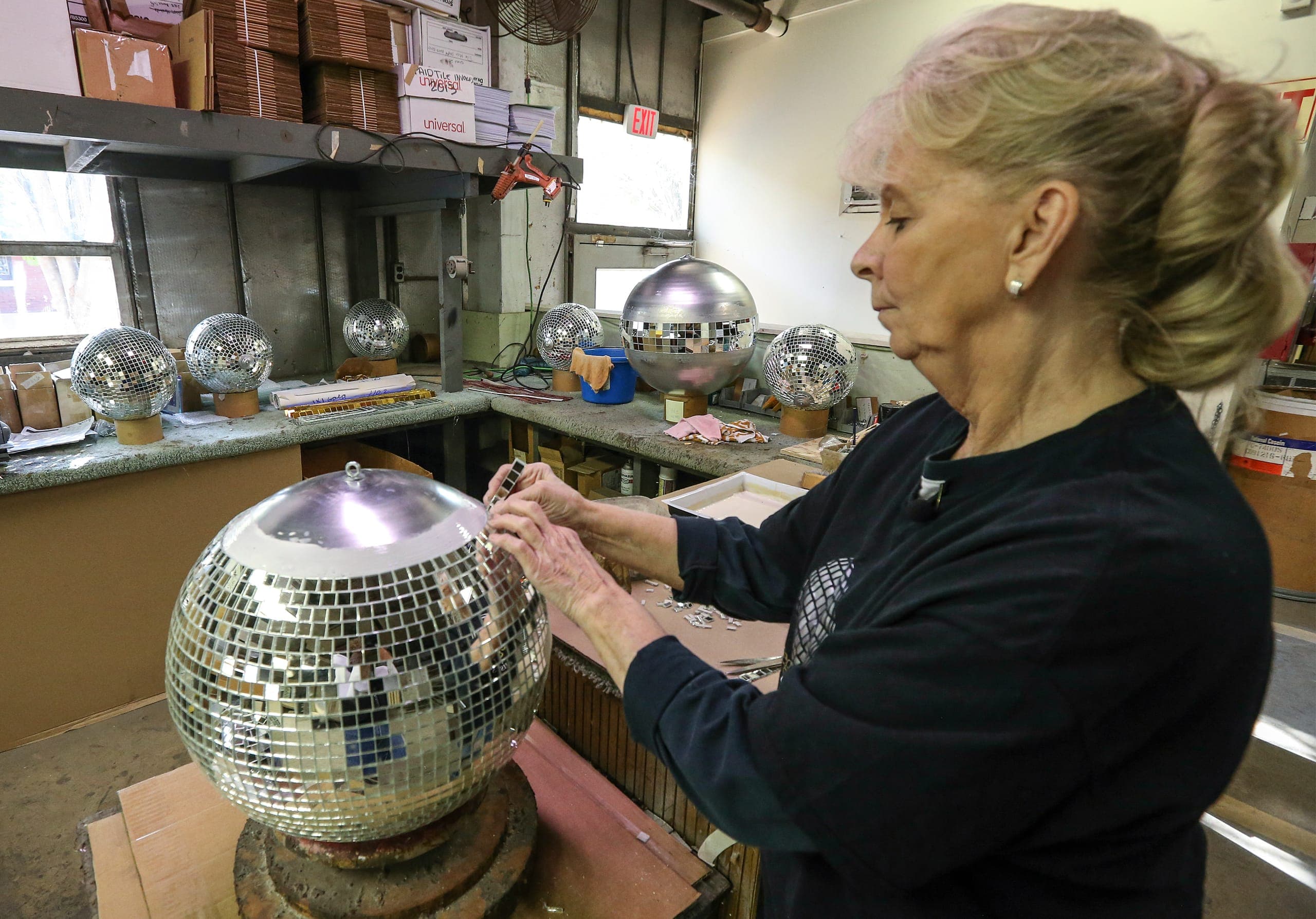 Meet Yolanda ‘Yo Yo’ Baker, America’s last disco ball maker