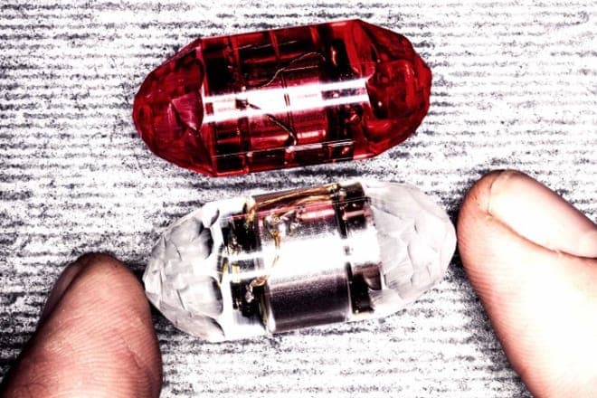 This vibrating pill creates a rave inside your body