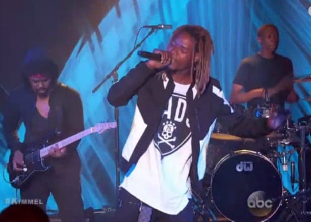 Watch Fetty Wap perform 'Trap Queen' on Jimmy Kimmel Live