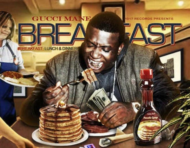 Gucci Mane drops three new albums, Breakfast, Lunch and Dinner