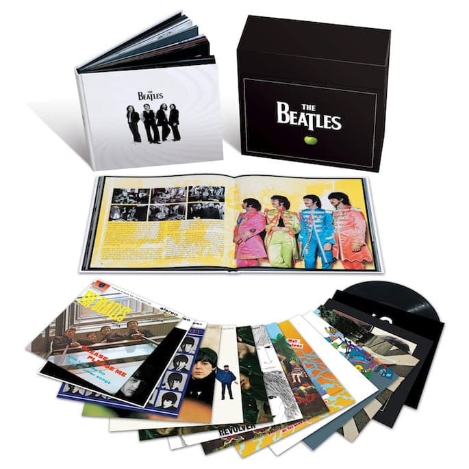 The Beatles reissue remastered albums on vinyl