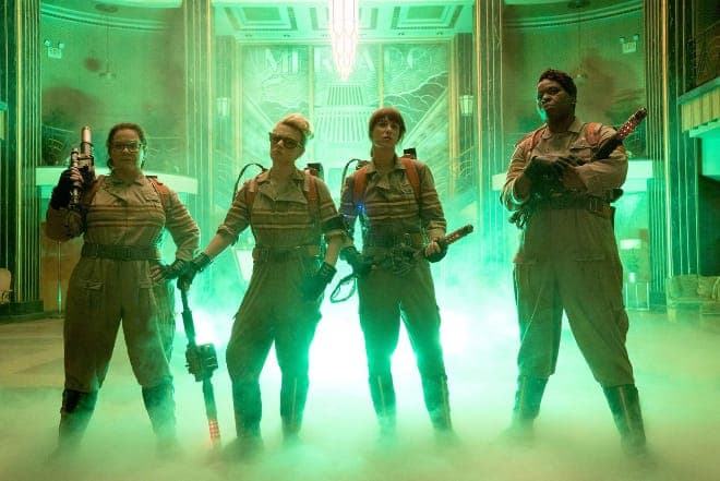 Missy Elliott and Fall Out Boy's Ghostbusters theme tune is here and it's an Ecto-1 car crash