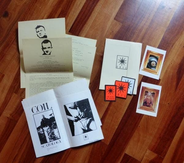 Check out Scanner’s wonderful archive of Coil and Aphex Twin promo material from the ’80s and ’90s