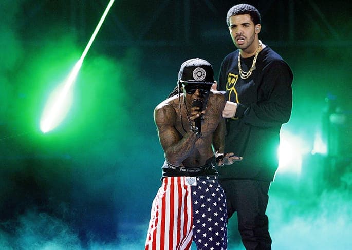 Lil Wayne unveils tour footage video for ‘Grindin” featuring Drake