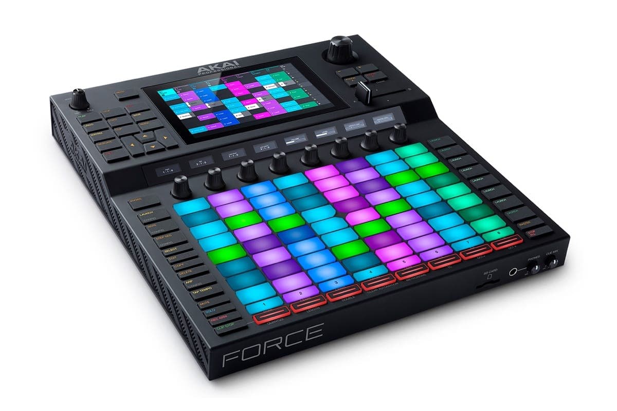 Akai Force is a standalone box for Live-style, laptop-free production