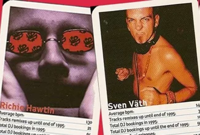 Amazing DJ trading cards from 1996 unearthed featuring Carl Craig, Juan Atkins, Laurent Garnier and more