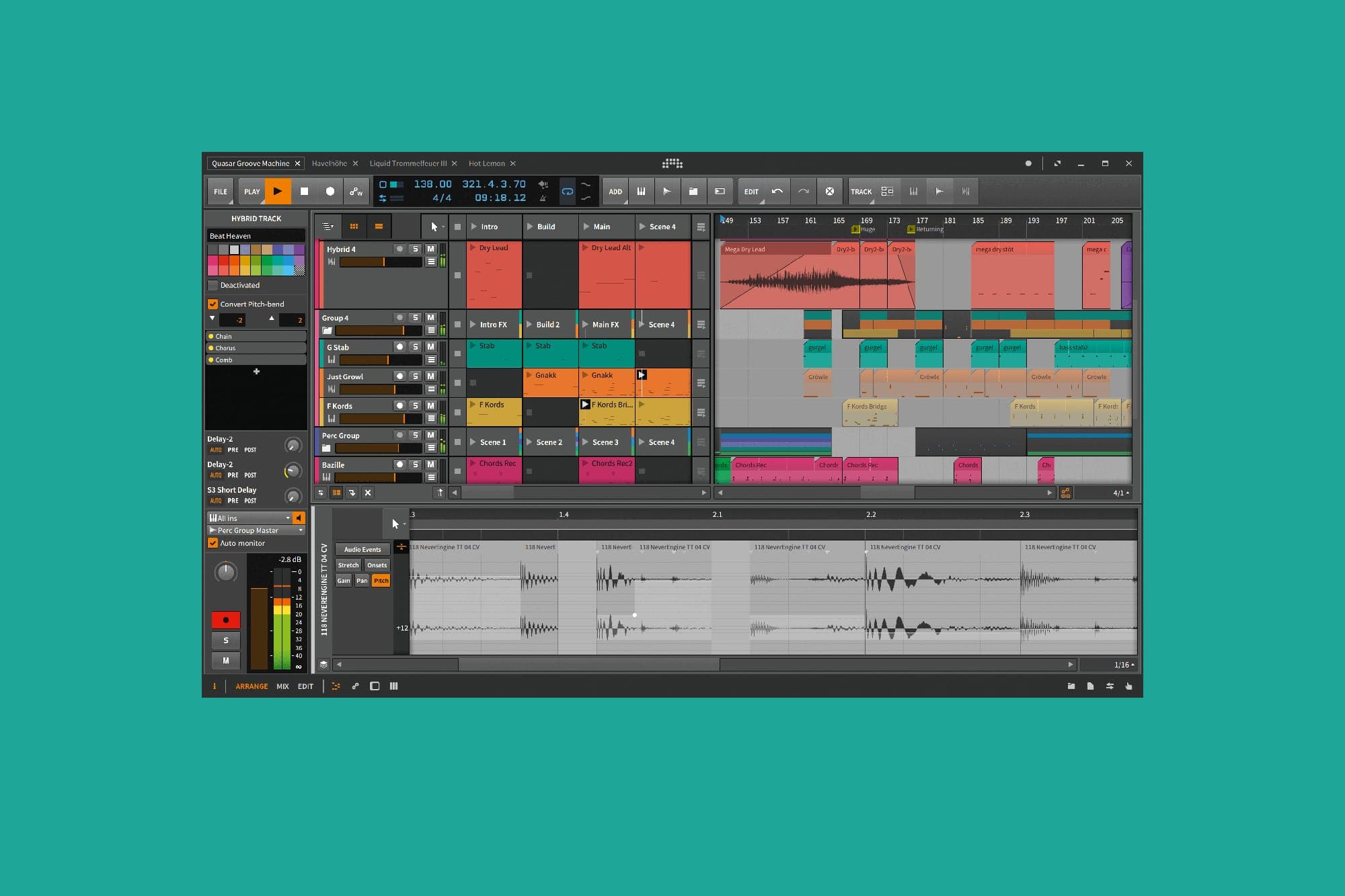 Bitwig Studio 2.1 adds new Amp device and more MIDI tools