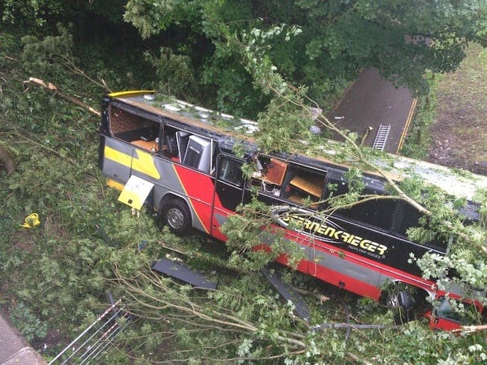 Driver in Baroness bus crash faces criminal charges