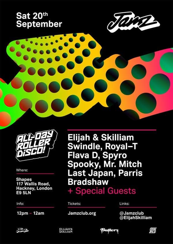 Butterz to hold first ever daytime party: Jamz all-day Roller Disco