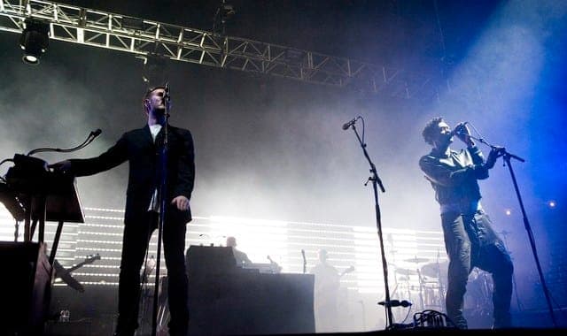 Massive Attack address Brexit at BTS festival, perform with Tricky