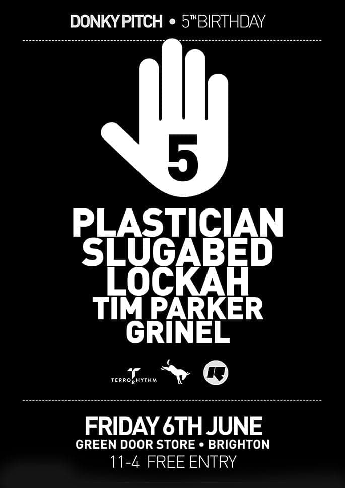 Brighton’s Donky Pitch celebrate 5 years with Plastician, Slugabed and more