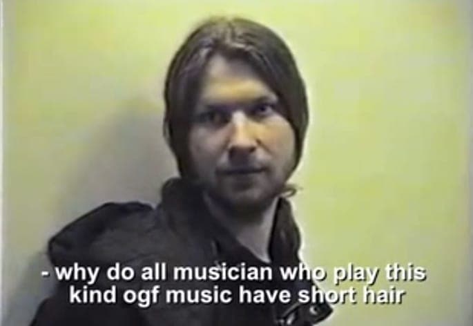 “Why you wearing the long hair?”: watch a bizarre Aphex Twin interview from 1994