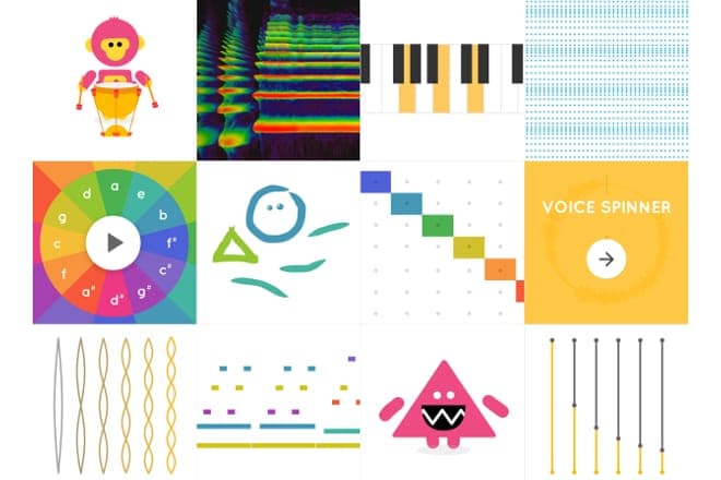 Google's Music Lab is a collection of interactive browser instruments