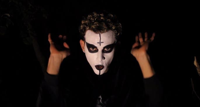 Watch The Soft Pink Truth’s humorous parody of Venom’s ‘Black Metal’
